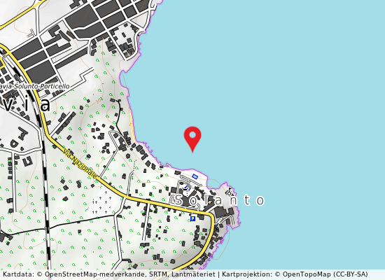 100 mt. ovest castello di solanto på kartan