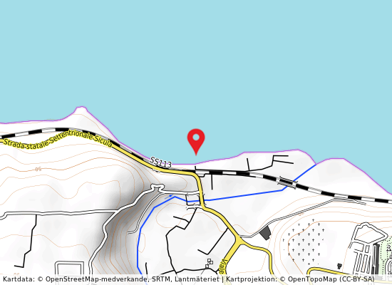 600 m ovest fiume s. leonardo på kartan