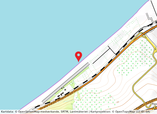 Ponte colalieto på kartan