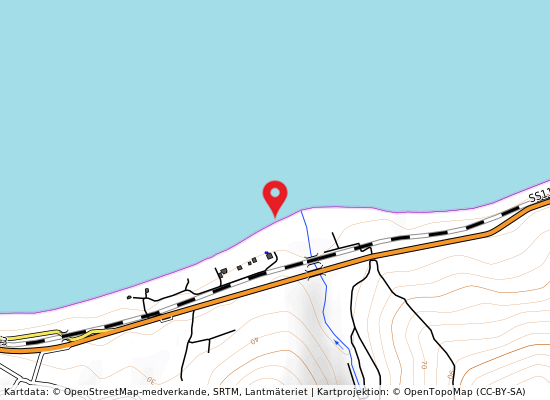 Foce torrente buzza på kartan