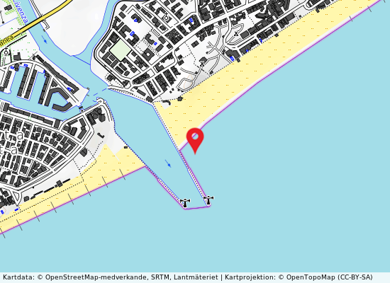 Sx foce livenza på kartan