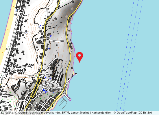 Croce di mare på kartan