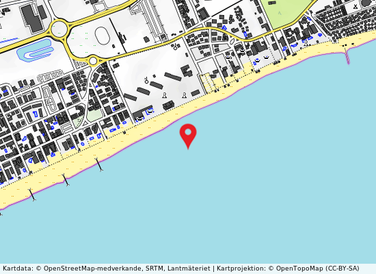 Via galilei på kartan