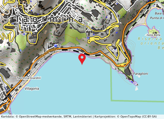 Stazione ff.ss. på kartan