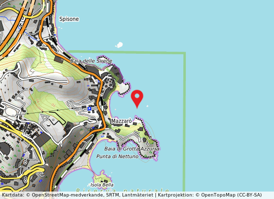 Hotel s.andrea på kartan