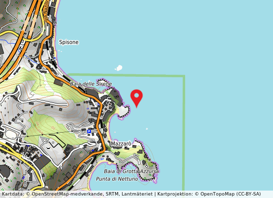 Hotel sea palace på kartan