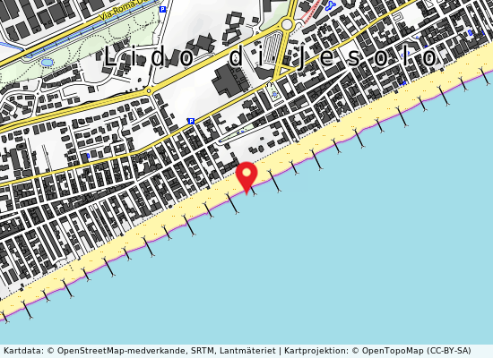 Piazza brescia på kartan