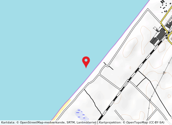 Foce torrente barbuzza på kartan