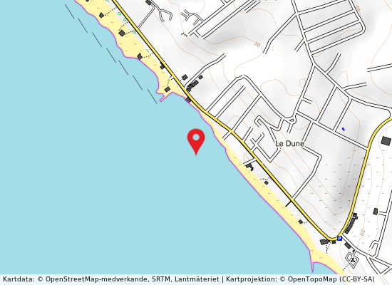 2 traversa på kartan