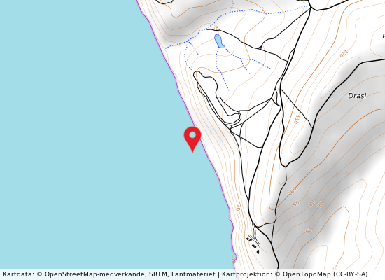 Misita zingarello på kartan