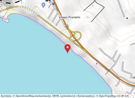 Maddalusa på kartan