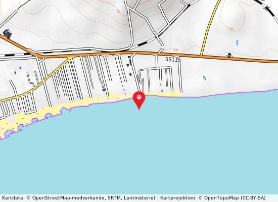 Lido bellia på kartan