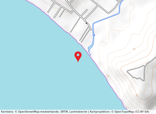 Foce torrente cavaretto på kartan