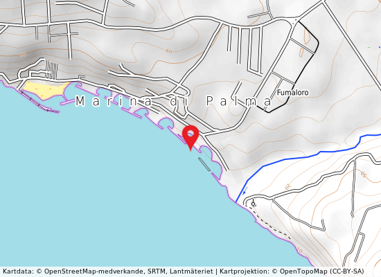 Bar falzone på kartan