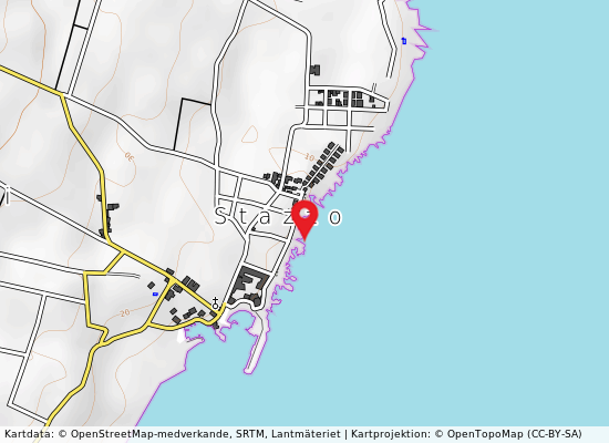 Stazzo - via spiaggia 94 på kartan