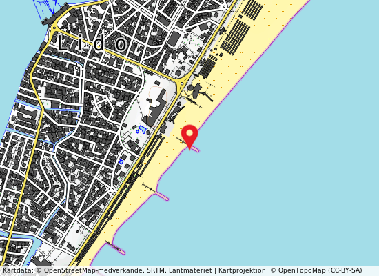 Lungomare marconi 17 på kartan