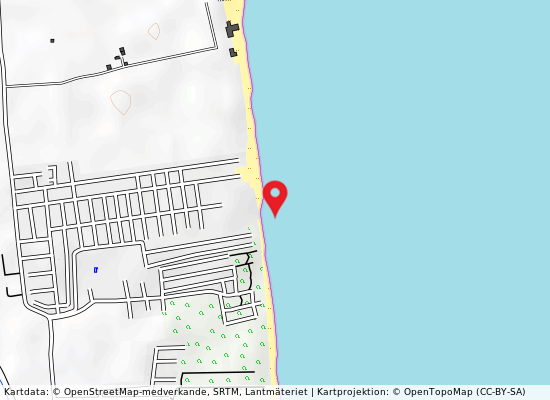 Paradiso degli aranci - campo di mare på kartan