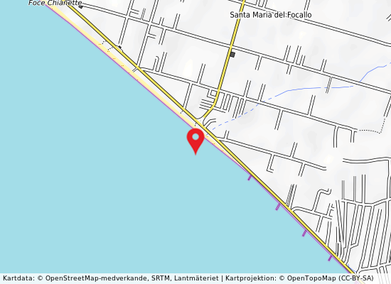 Viale kennedy på kartan