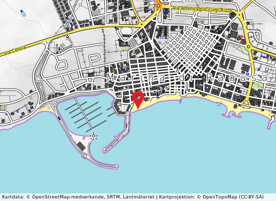 Piazza torre på kartan