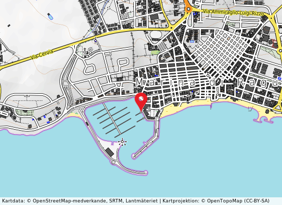 Spiaggia scalo trapanese på kartan