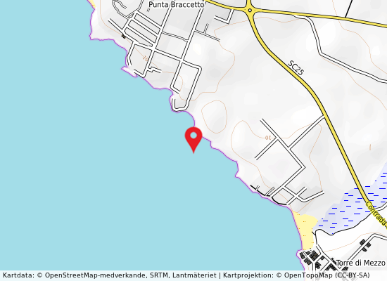 Femmina morta på kartan