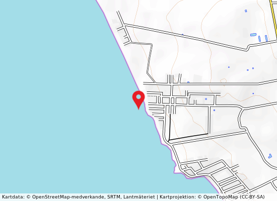 Spiaggia costa fenicia på kartan