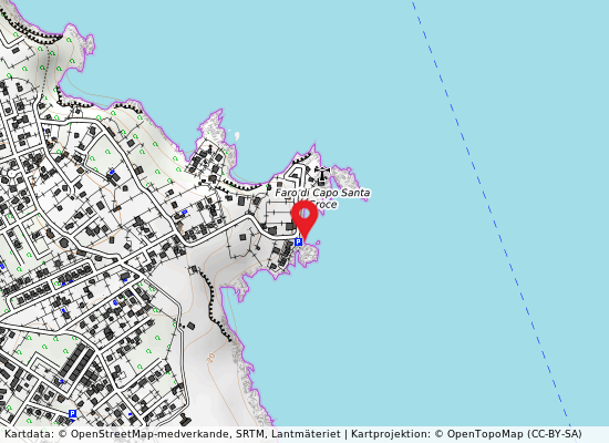 200mt sud faro s.croce på kartan