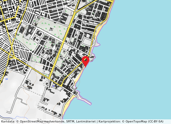 300 m nord tonnara på kartan