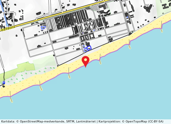 Via fausta 258 på kartan