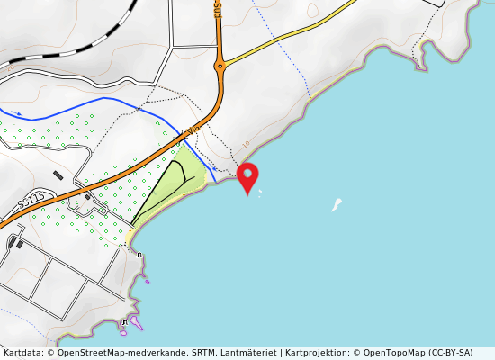 Centro foce fiume cassibile på kartan