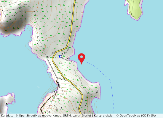 Cala dragonara på kartan