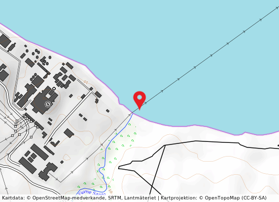 E. fiume santo på kartan