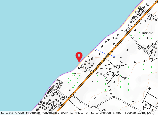 Ss n.200-anglona på kartan