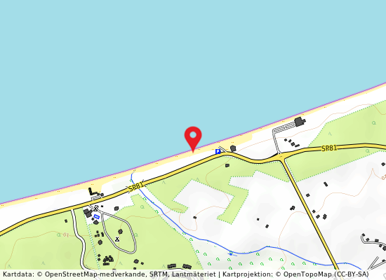 Marina di sorso på kartan