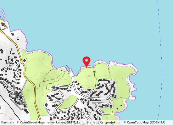 Punta negra på kartan