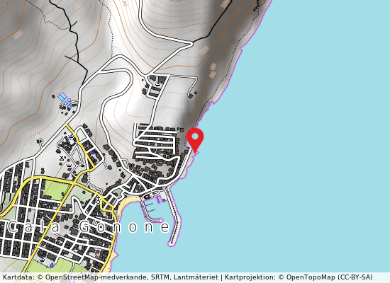 Abba durche på kartan