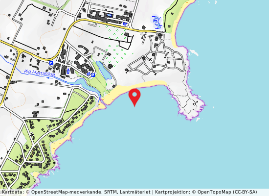 Cala ginepro på kartan