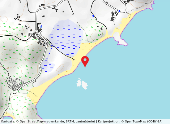 Capo spartivento på kartan