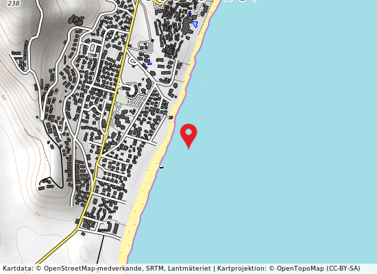 Via delle rose på kartan