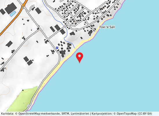 Flamingo hotel på kartan