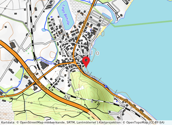 Lungolago feriolo på kartan