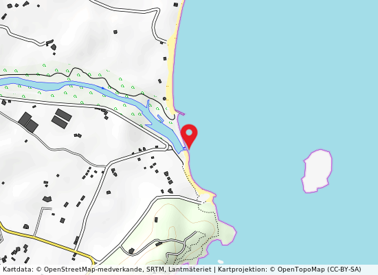 Nord foce rio pula på kartan