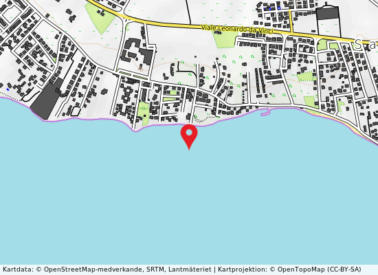 Porticciolo på kartan