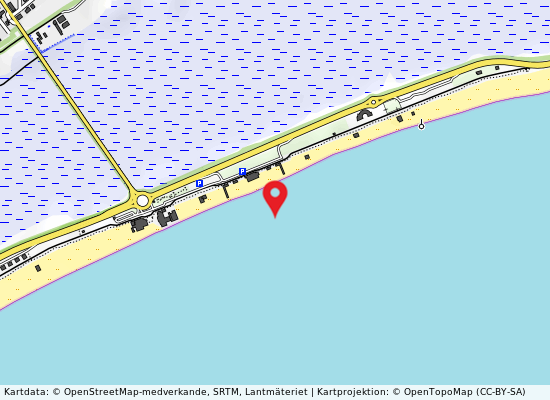 Lido mediterraneo på kartan