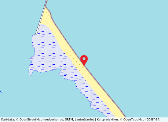 Scanno cavallarinord på kartan