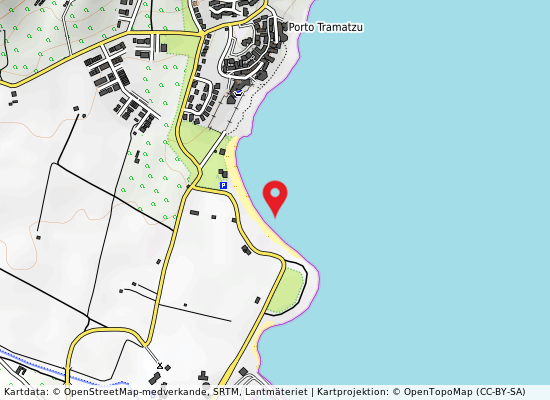 Porto tramatzu på kartan