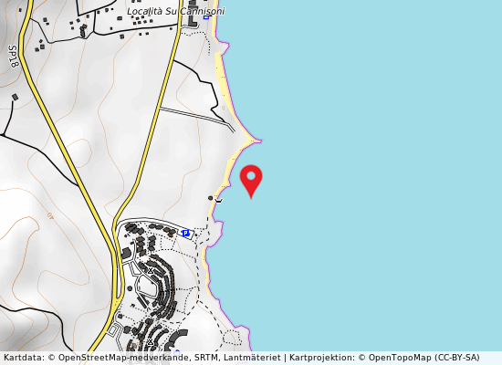 Residenza s.elmo på kartan