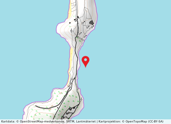 Rovine di tharros på kartan