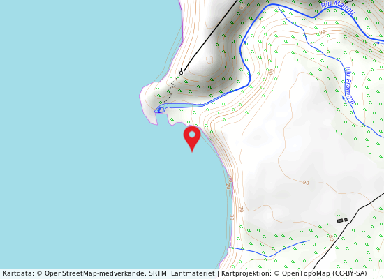 Torre foghe på kartan