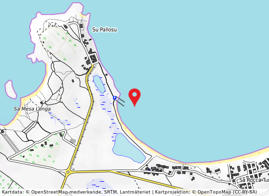 Su pallosu-spiaggia på kartan